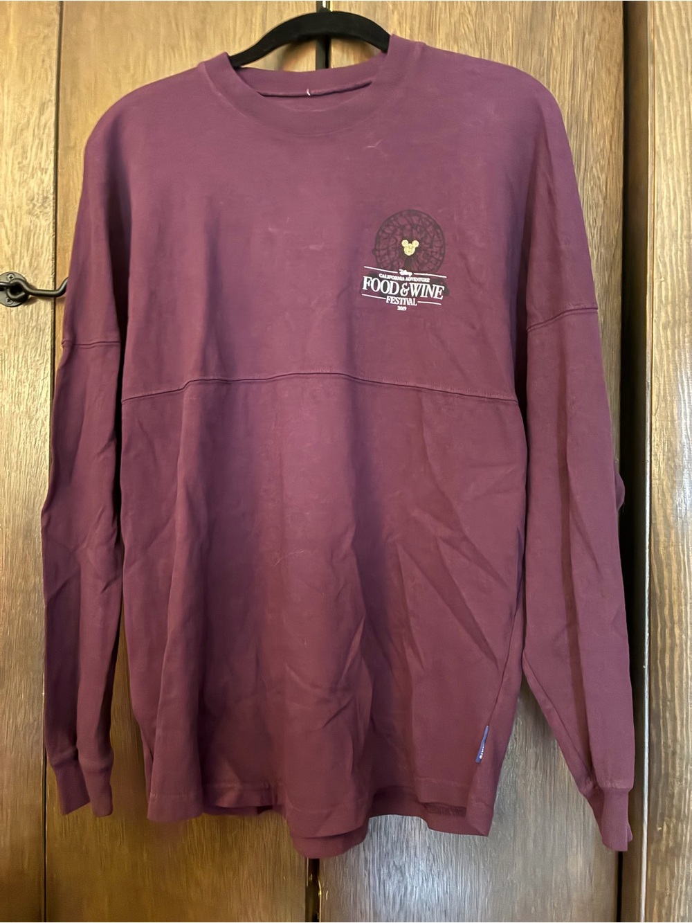Disney Food & Wine Festival Burgundy Spirit Jersey